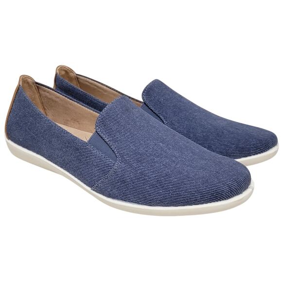 LifeStride Women Next-Level Slip On Sneakers Size US 11W Dark Denim Navy Blue - Picture 1 of 4